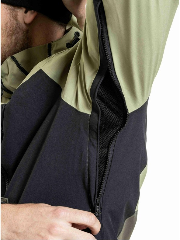 Meatfly Meatfly pánska SNB & SKI bunda Cronos Olive Light / Olive Dark