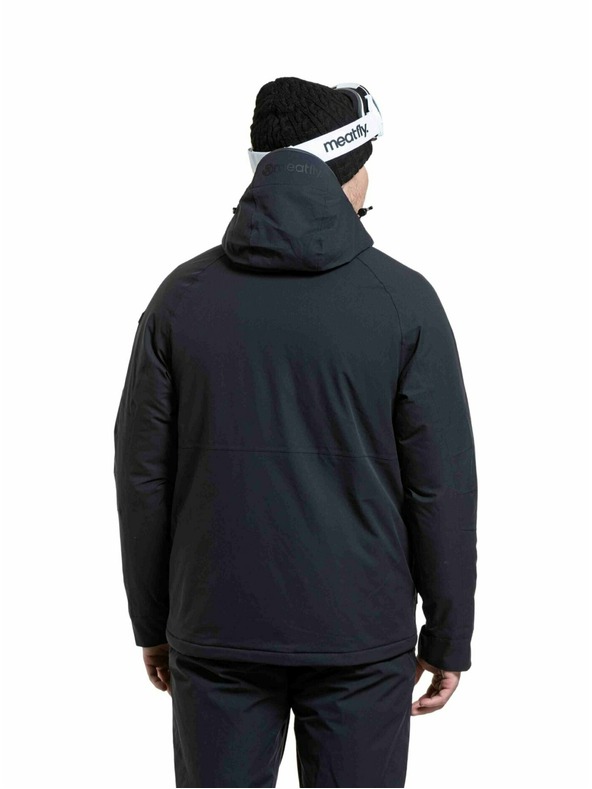 Meatfly Meatfly pánska SNB & SKI bunda Vertigo Black