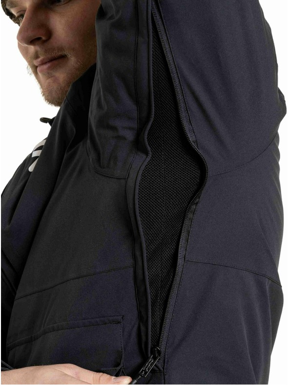 Meatfly Meatfly pánska SNB & SKI bunda Vertigo Black