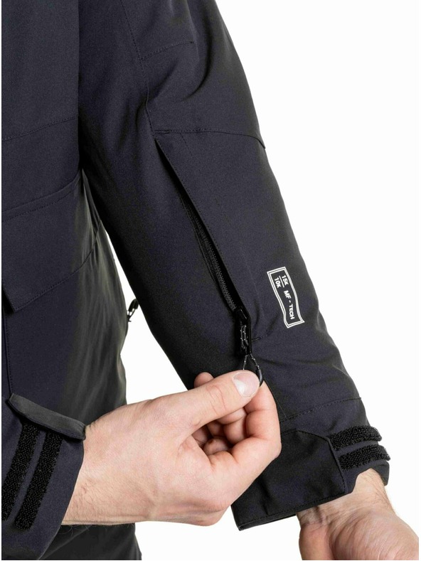 Meatfly Meatfly pánska SNB & SKI bunda Vertigo Black