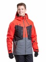 Meatfly Meatfly pánska SNB & SKI bunda Cronos Ferrari Red/Dark Grey