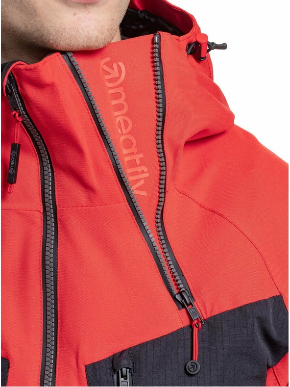 Meatfly Meatfly pánska SNB & SKI bunda Cronos Ferrari Red/Dark Grey