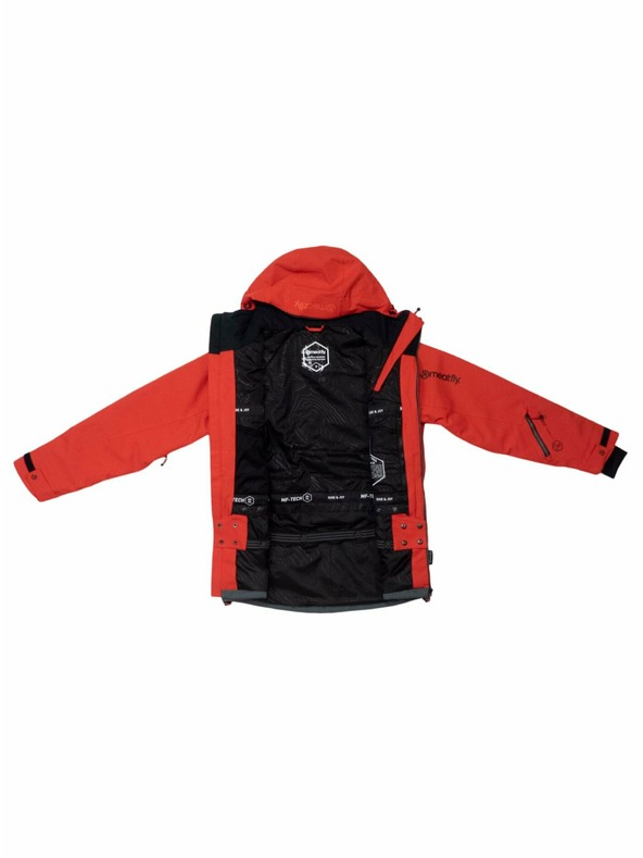 Meatfly Meatfly pánska SNB & SKI bunda Cronos Ferrari Red/Dark Grey