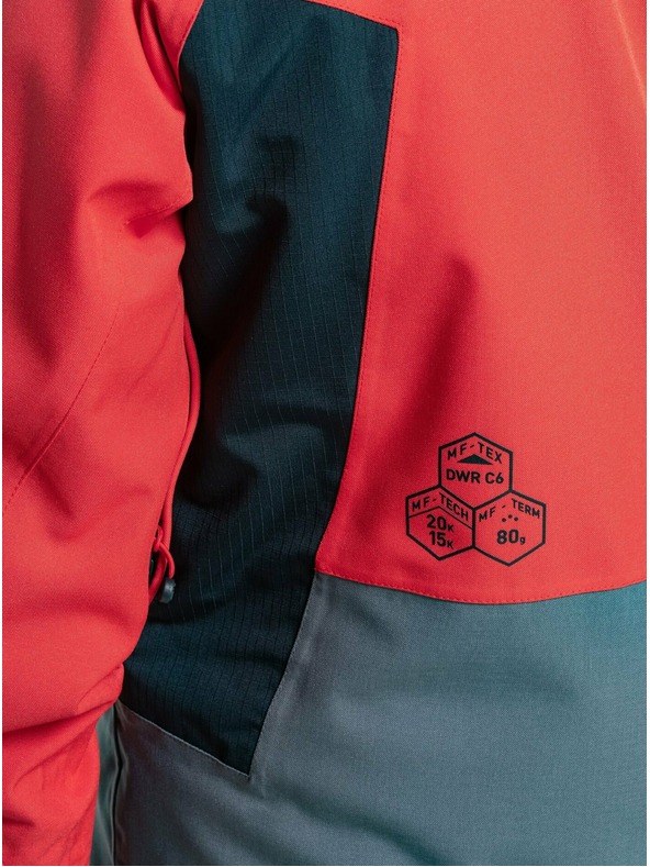 Meatfly Meatfly pánska SNB & SKI bunda Cronos Ferrari Red/Dark Grey