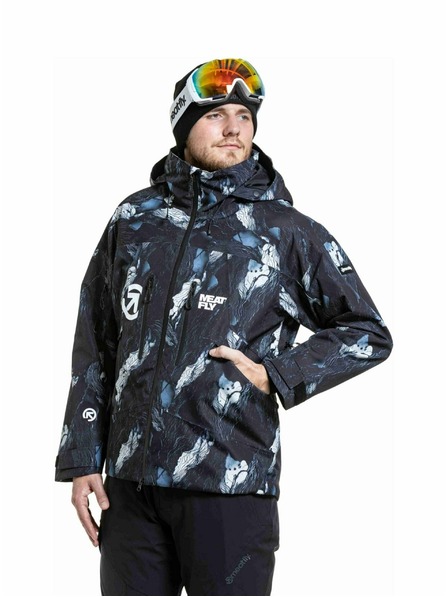 Meatfly Meatfly pánska SNB & SKI bunda Shader Deep Lake
