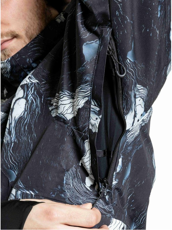 Meatfly Meatfly pánska SNB & SKI bunda Shader Deep Lake