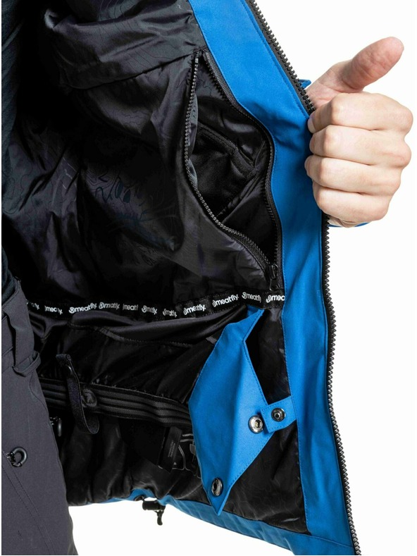 Meatfly Meatfly pánska SNB & SKI bunda Cronos Blue Sky