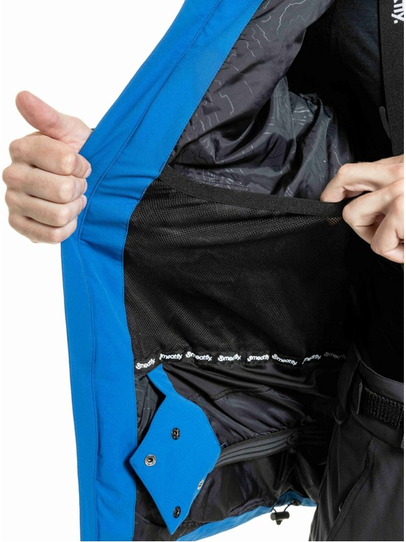 Meatfly Meatfly pánska SNB & SKI bunda Cronos Blue Sky