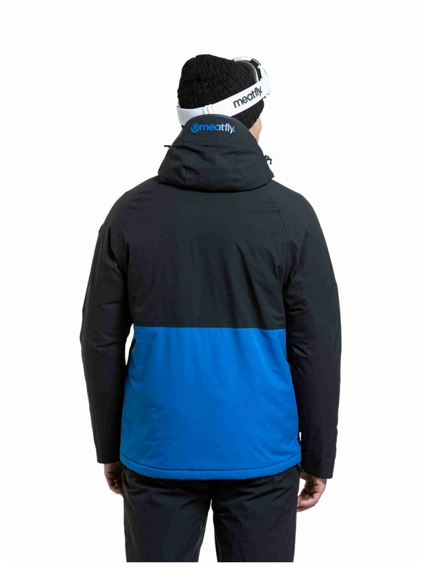 Meatfly Meatfly pánska SNB & SKI bunda Vertigo Black / Blue Sky