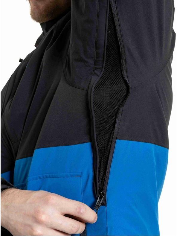 Meatfly Meatfly pánska SNB & SKI bunda Vertigo Black / Blue Sky