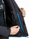 Meatfly Meatfly pánska SNB & SKI bunda Vertigo Black / Blue Sky