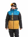 Meatfly Meatfly pánska SNB & SKI bunda Manifold Wood / Blue