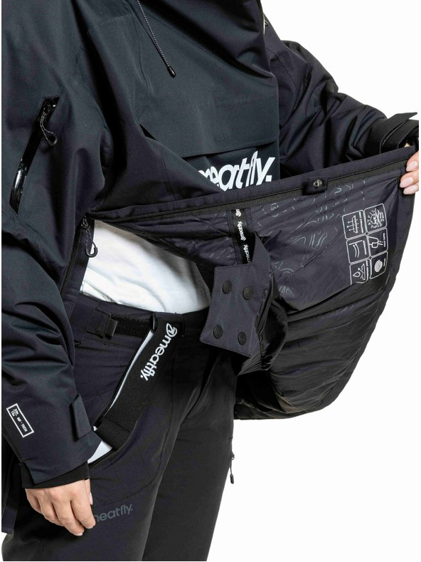 Meatfly Meatfly unisex SNB & SKI bunda Maddie Black