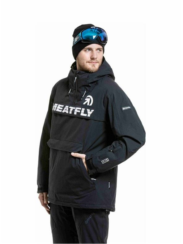 Meatfly Meatfly pánska SNB & SKI bunda Zenith Black