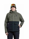 Meatfly Meatfly pánska SNB & SKI bunda Vertigo Olive Dark / Black