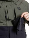 Meatfly Meatfly pánska SNB & SKI bunda Vertigo Olive Dark / Black