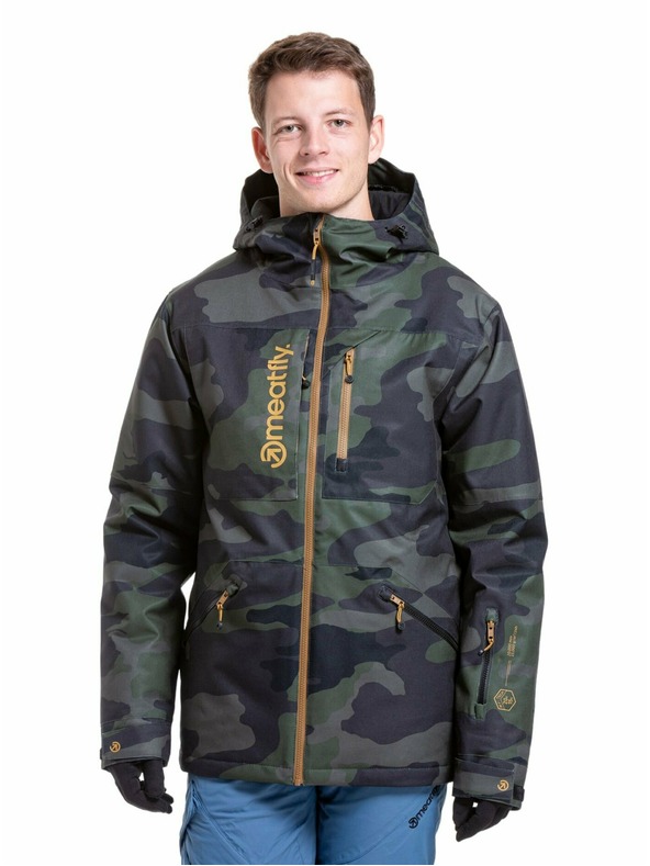 Meatfly Meatfly pánska SNB & SKI bunda Helios Rampage Camo