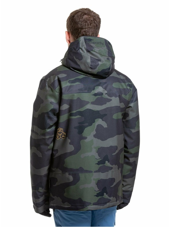 Meatfly Meatfly pánska SNB & SKI bunda Helios Rampage Camo