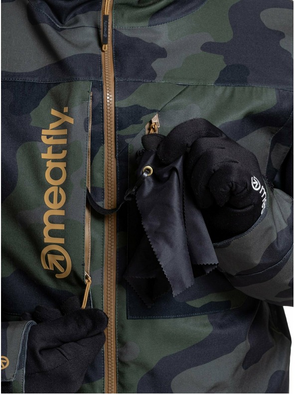 Meatfly Meatfly pánska SNB & SKI bunda Helios Rampage Camo