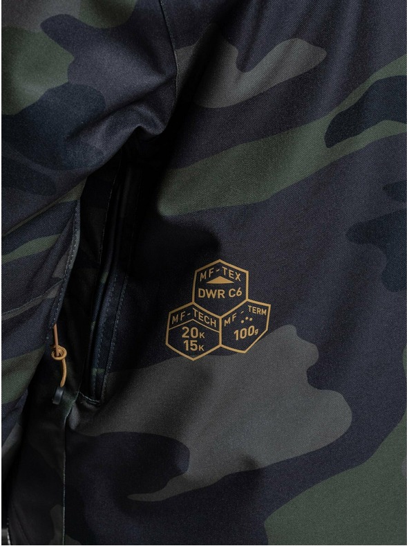 Meatfly Meatfly pánska SNB & SKI bunda Helios Rampage Camo