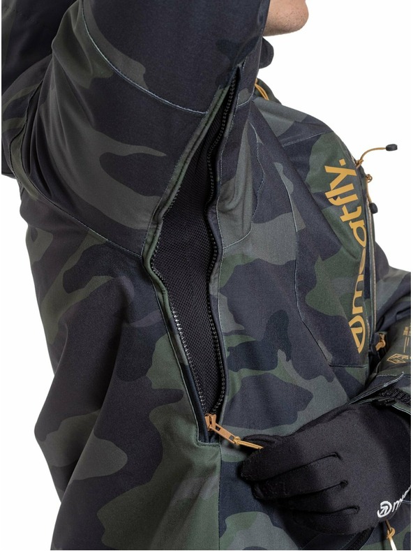 Meatfly Meatfly pánska SNB & SKI bunda Helios Rampage Camo