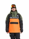 Meatfly Meatfly pánska SNB & SKI bunda Zenith Orange / Black