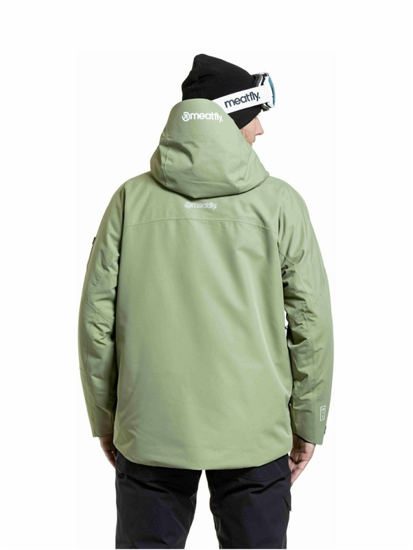 Meatfly Meatfly pánska SNB & SKI bunda Acha Olive Light