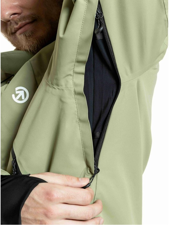 Meatfly Meatfly pánska SNB & SKI bunda Acha Olive Light