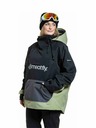 Meatfly Meatfly unisex SNB & SKI bunda Maddie Black / Olive Light