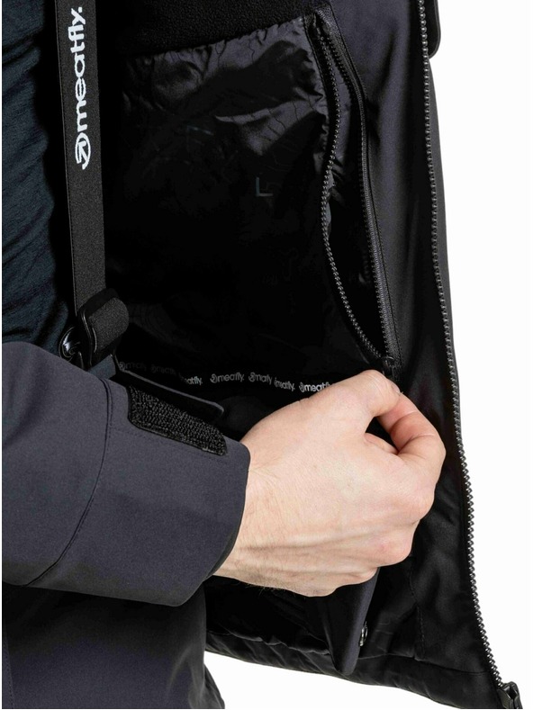 Meatfly Meatfly pánska SNB & SKI bunda Manifold Black