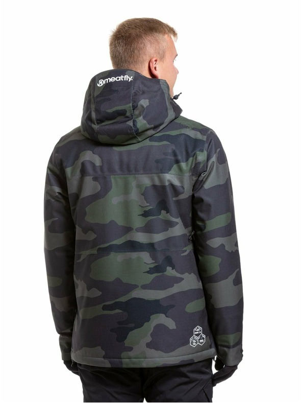 Meatfly Meatfly pánska SNB & SKI bunda Manifold Rampage Camo