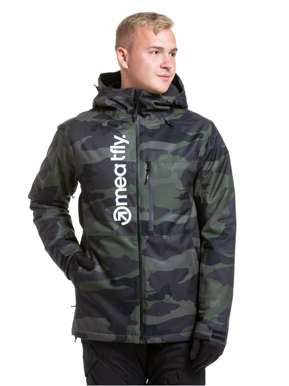 Meatfly Meatfly pánska SNB & SKI bunda Manifold Rampage Camo