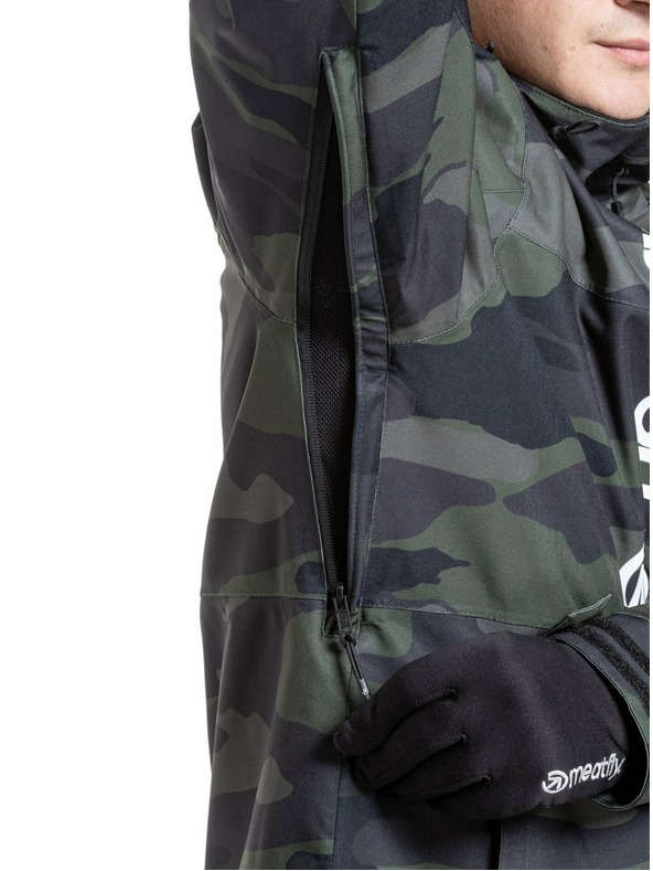 Meatfly Meatfly pánska SNB & SKI bunda Manifold Rampage Camo