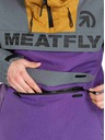Meatfly Meatfly pánska SNB & SKI bunda Zenith Dark Grey / Petunia