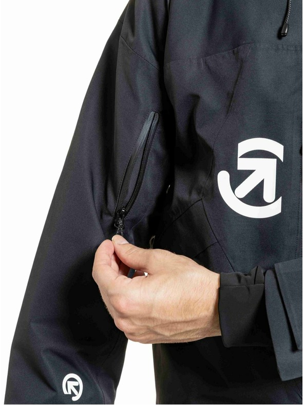 Meatfly Meatfly pánska SNB & SKI bunda Shader Black