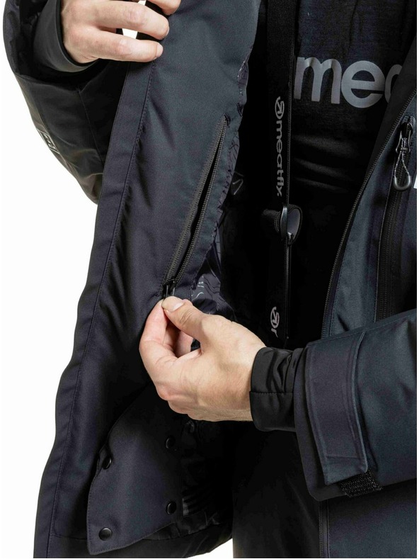 Meatfly Meatfly pánska SNB & SKI bunda Shader Black