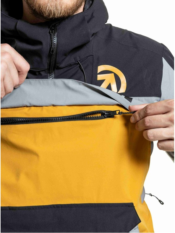 Meatfly Meatfly pánska SNB & SKI bunda Zenith Chai Tea / Black