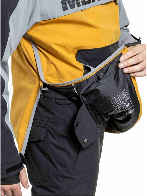 Meatfly Meatfly pánska SNB & SKI bunda Zenith Chai Tea / Black