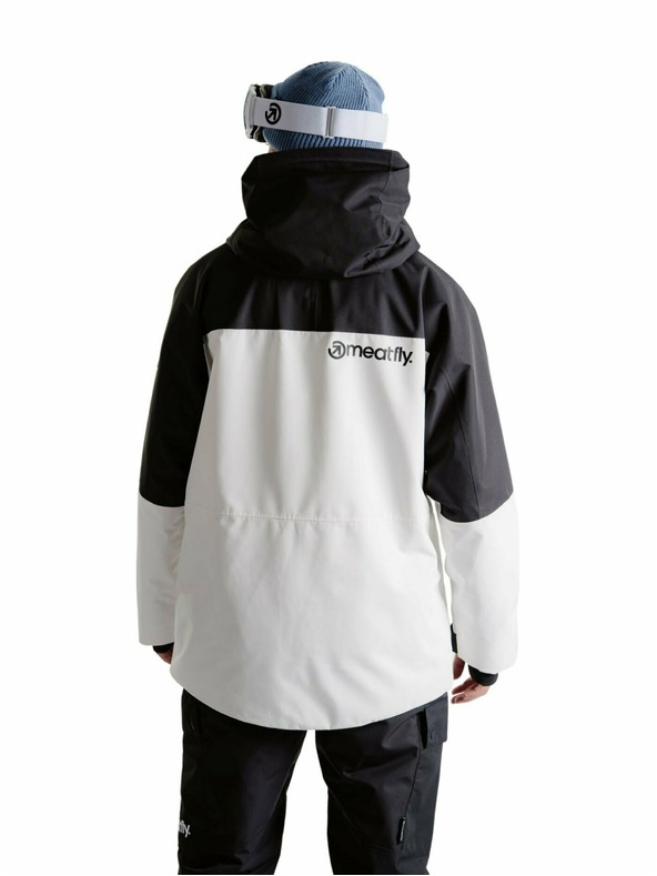 Meatfly Meatfly pánska SNB & SKI bunda Blake Clouds White