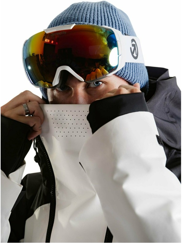 Meatfly Meatfly pánska SNB & SKI bunda Blake Clouds White