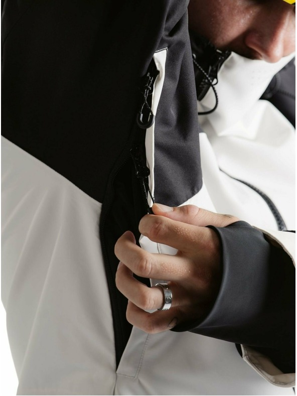 Meatfly Meatfly pánska SNB & SKI bunda Blake Clouds White