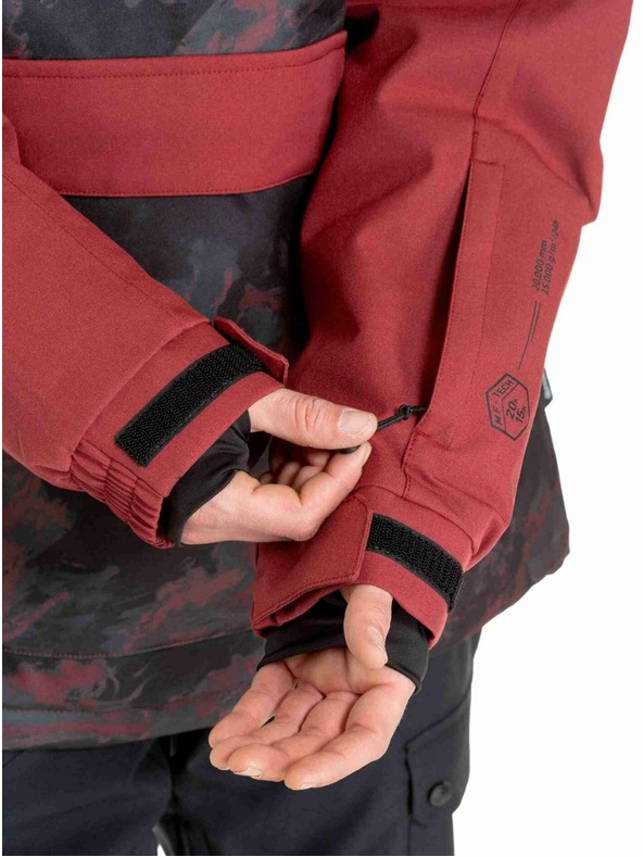 Meatfly Meatfly pánska SNB & SKI bunda Zenith Wine Mossy