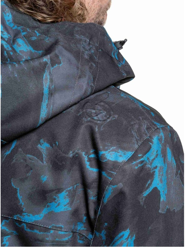 Meatfly Meatfly pánska SNB & SKI bunda Manifold Blue Mossy