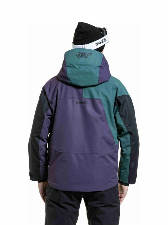 Meatfly Meatfly pánska SNB & SKI bunda Shader Botanical Purple