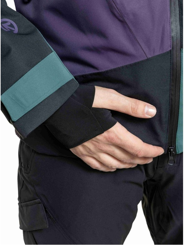 Meatfly Meatfly pánska SNB & SKI bunda Shader Botanical Purple