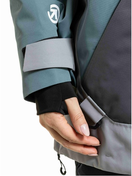 Meatfly Meatfly unisex SNB & SKI bunda Maddie Blue Sea / Silver