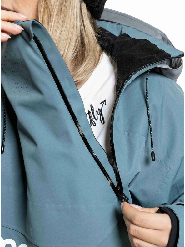 Meatfly Meatfly unisex SNB & SKI bunda Maddie Blue Sea / Silver