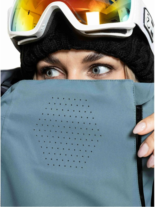 Meatfly Meatfly unisex SNB & SKI bunda Maddie Blue Sea / Silver