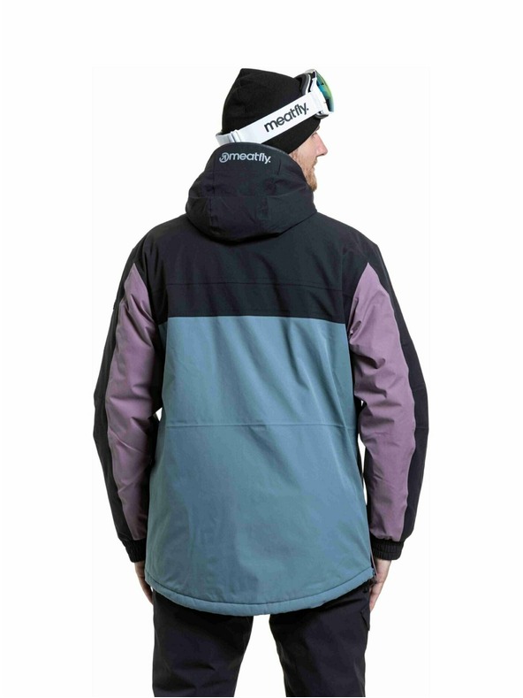 Meatfly Meatfly pánska SNB & SKI bunda Zenith Blue Sea / Orchid