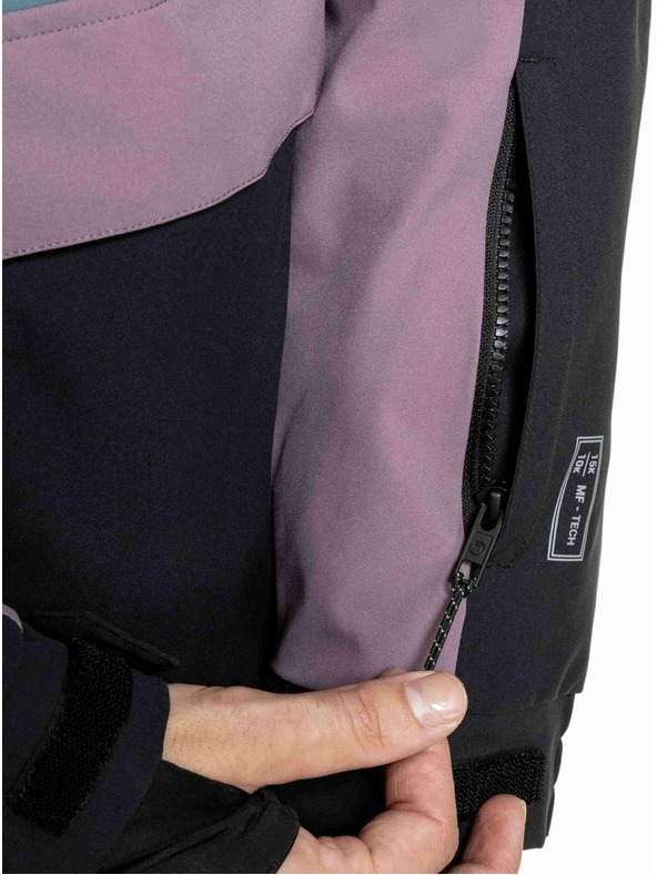 Meatfly Meatfly pánska SNB & SKI bunda Zenith Blue Sea / Orchid